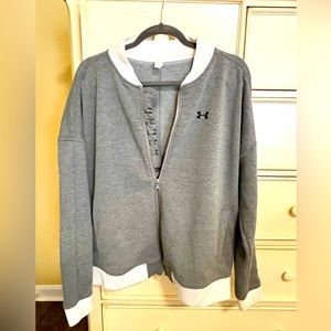 Under Armor mens zip up jacket